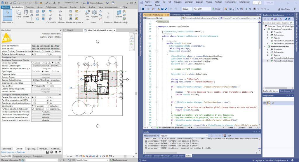 programación bim